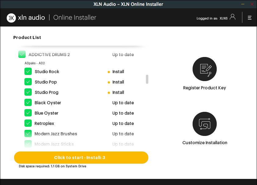Installation for macOS XLN Audio Support