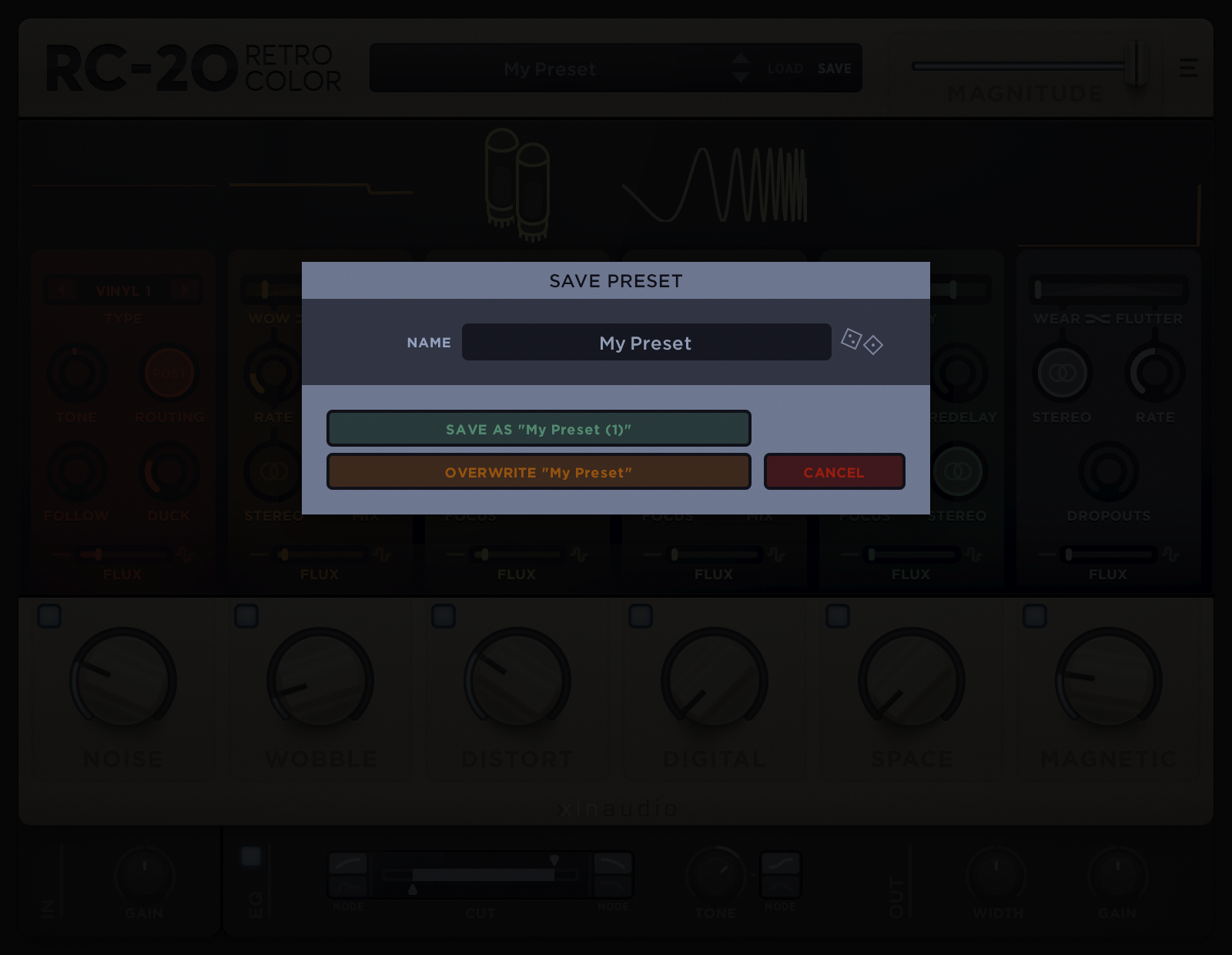 Preset Browser XLN Audio Support
