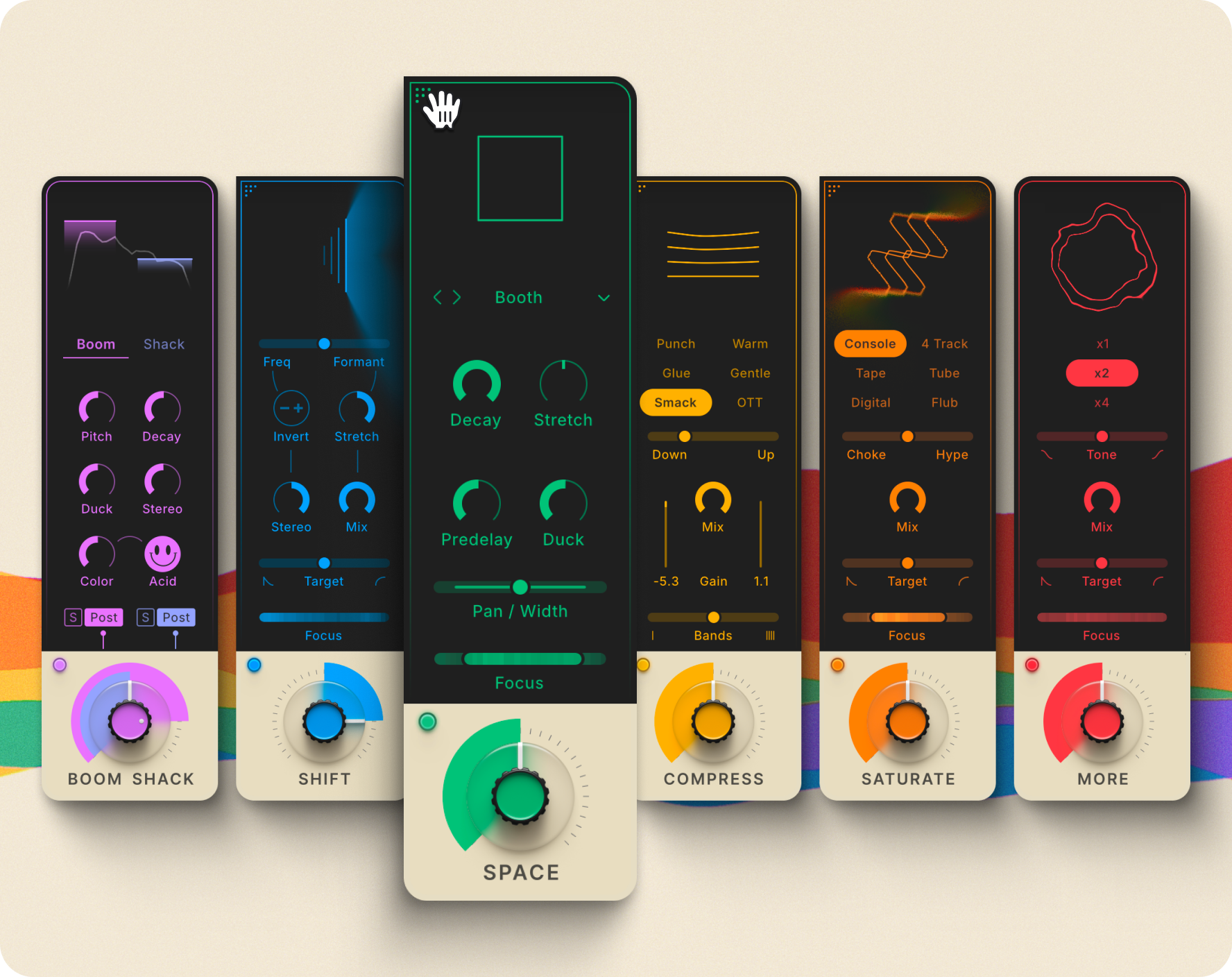 DB-30 Modules draggable