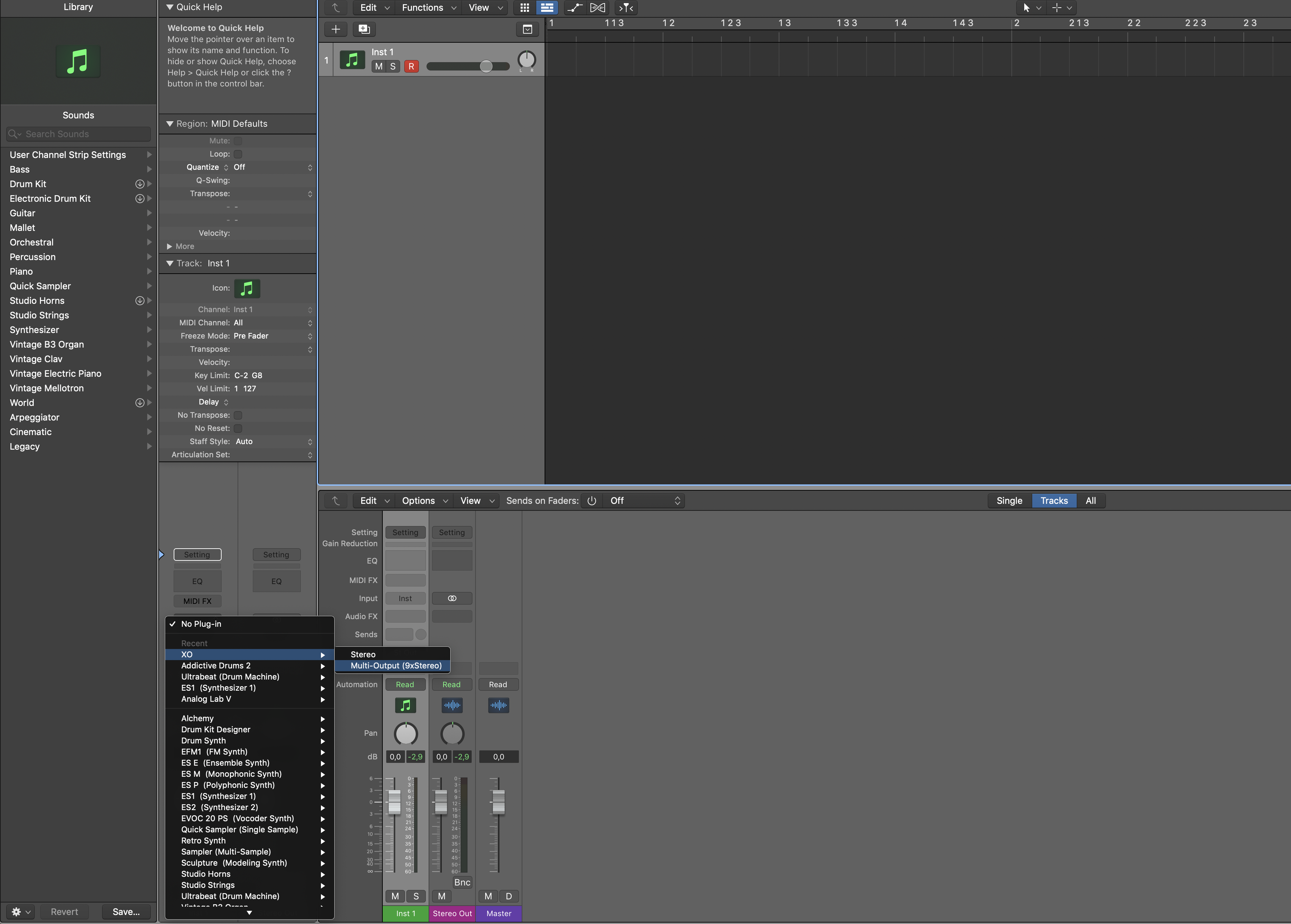 XO separate outputs multi-output Logic