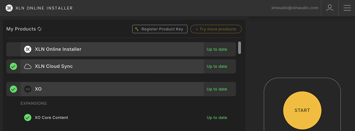 XLN Audio Online Installer